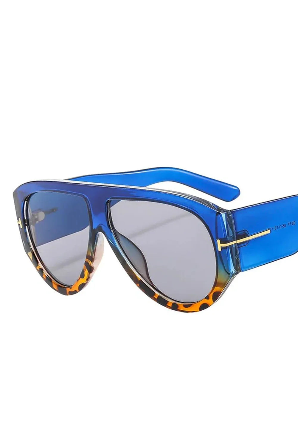 Lunettes de soleil aviateur surdimensionnées