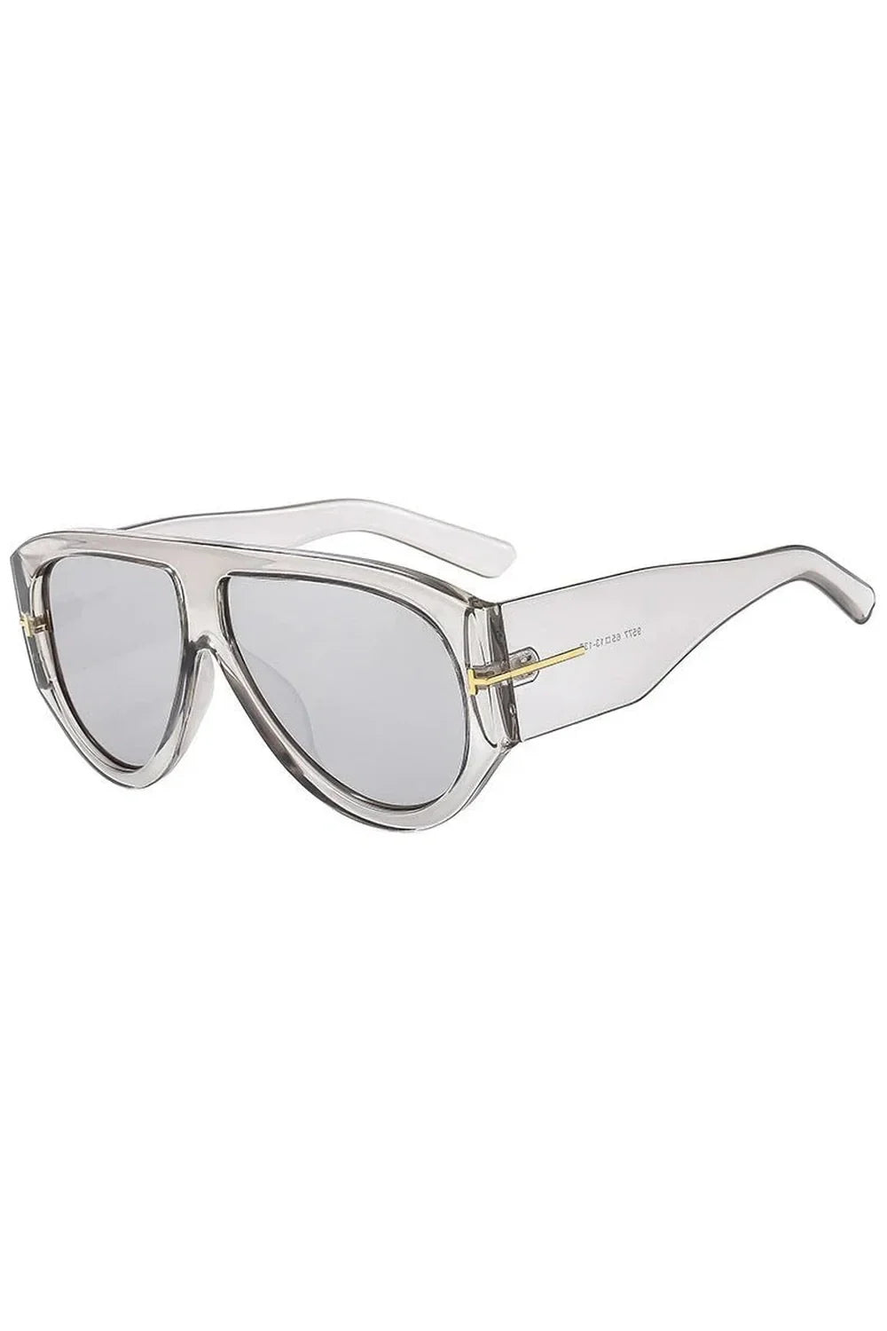 Lunettes de soleil aviateur surdimensionnées