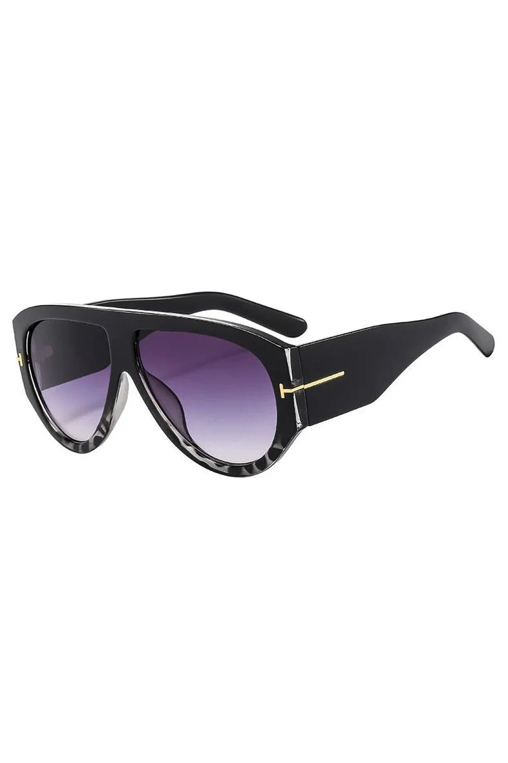 Lunettes de soleil aviateur surdimensionnées