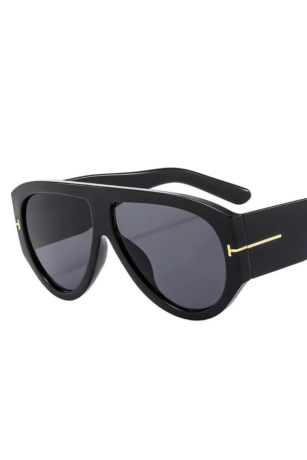 Lunettes de soleil aviateur surdimensionnées