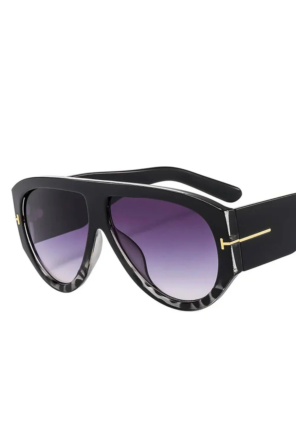 Lunettes de soleil aviateur surdimensionnées