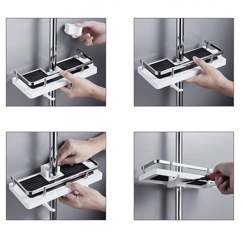 Étagère de rangement pour la douche
