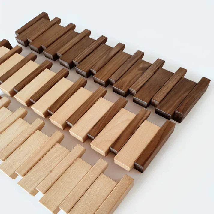 Étagère Pour Vêtements En Bois - Design Élégant Et Rangement Optimal