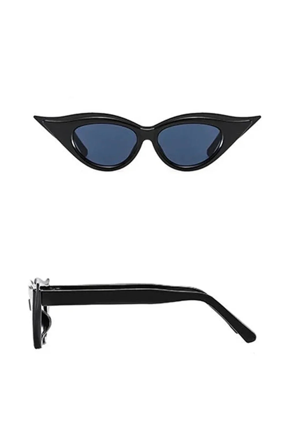 Lunettes de soleil rétro œil de chat tendance