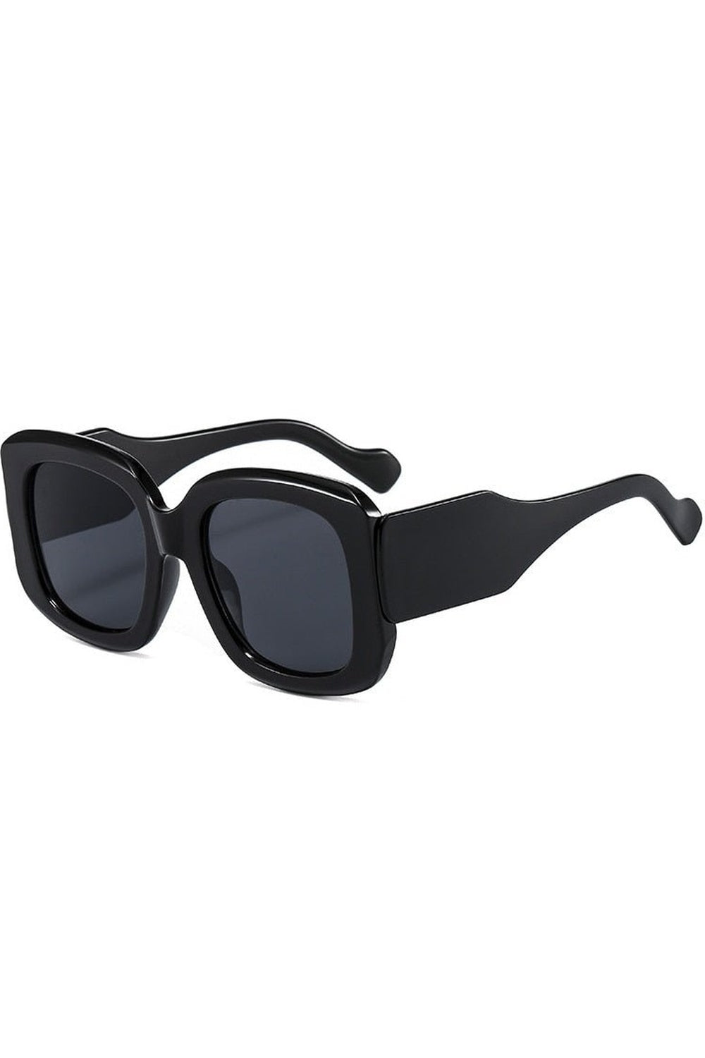 Lunettes de soleil carrées surdimensionnées rétro