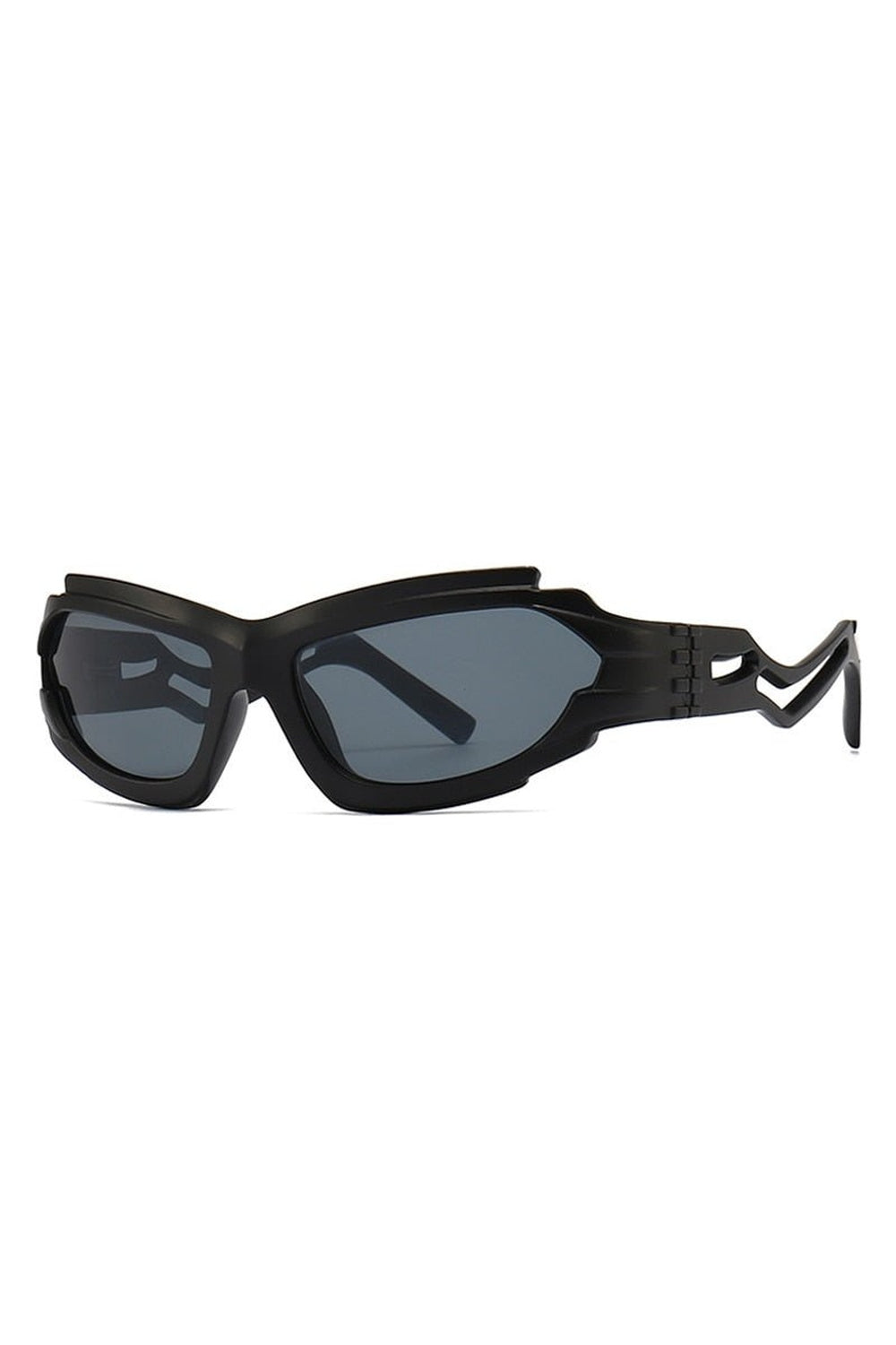 Lunettes de soleil rétro irrégulières