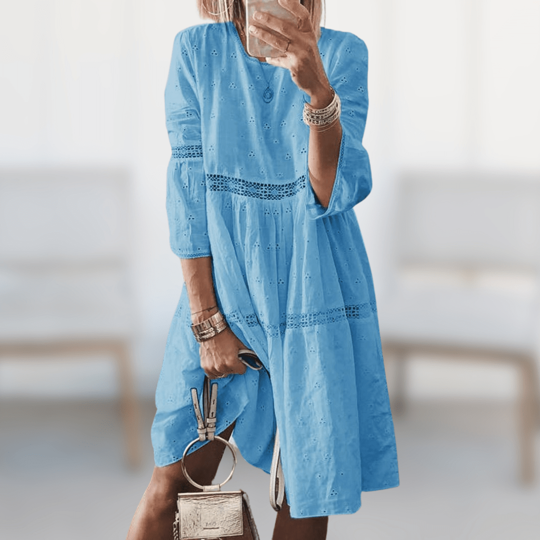 Robe Élégante Brodée pour Femmes