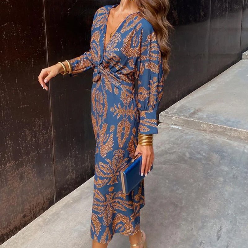 Robe Élégante en Tissu Fluide pour Femmes