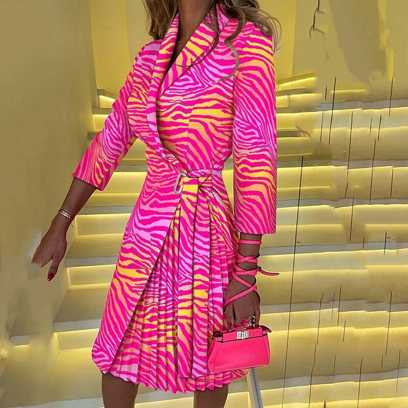Robe Longue Élégante à Détails Plumes pour Femmes