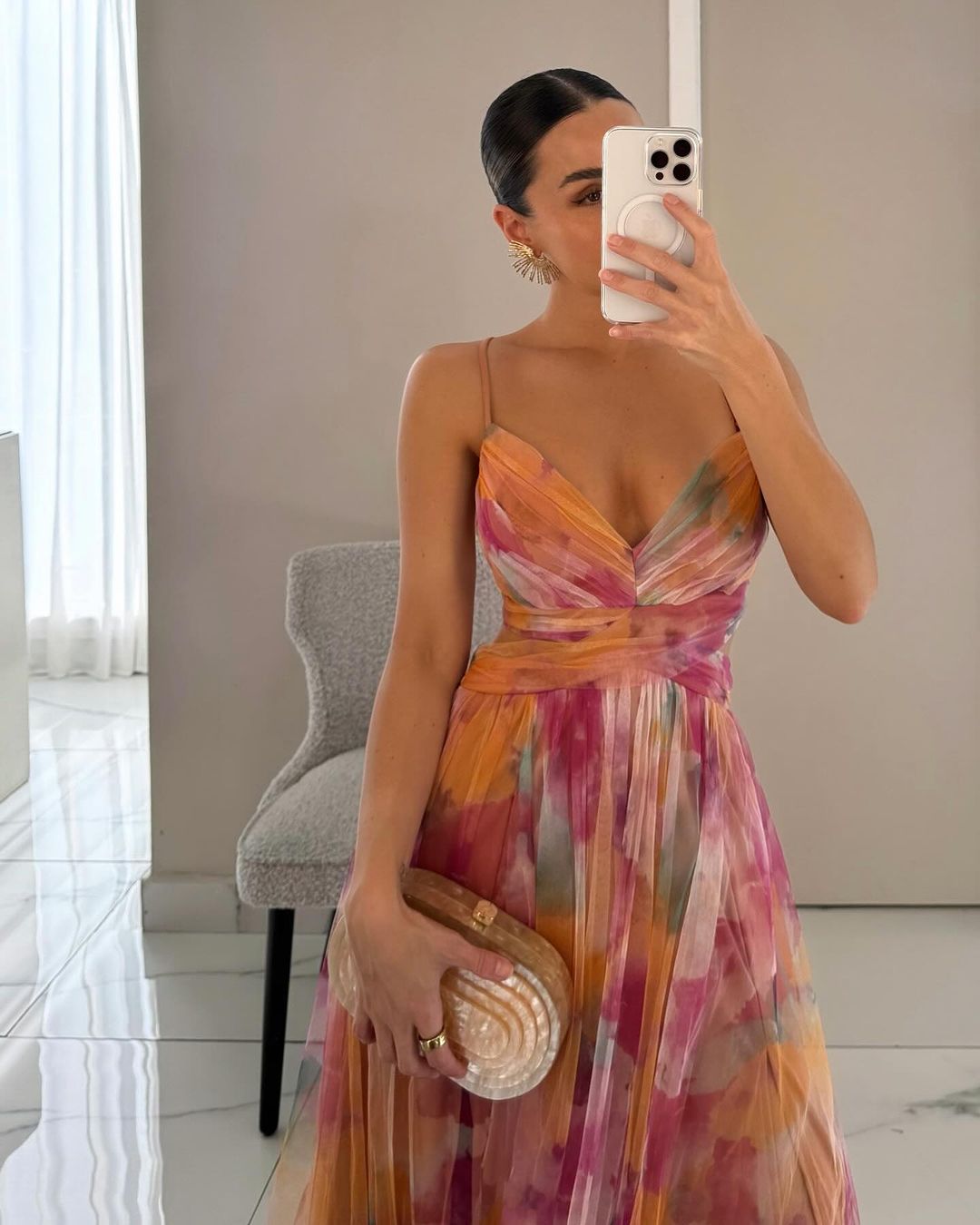 Robe Maxi Chic à Imprimé Floral pour Femmes