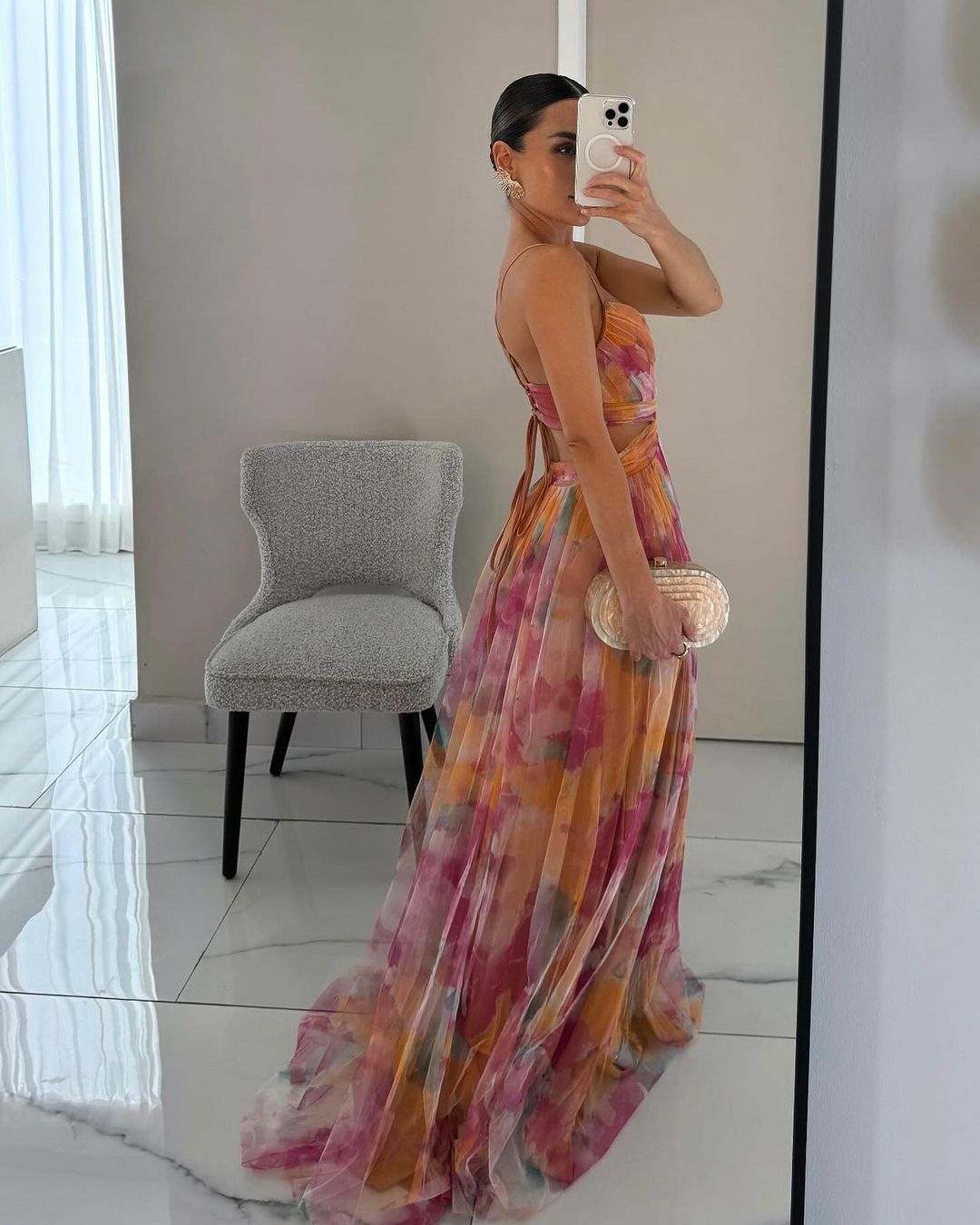Robe Maxi Chic à Imprimé Floral pour Femmes