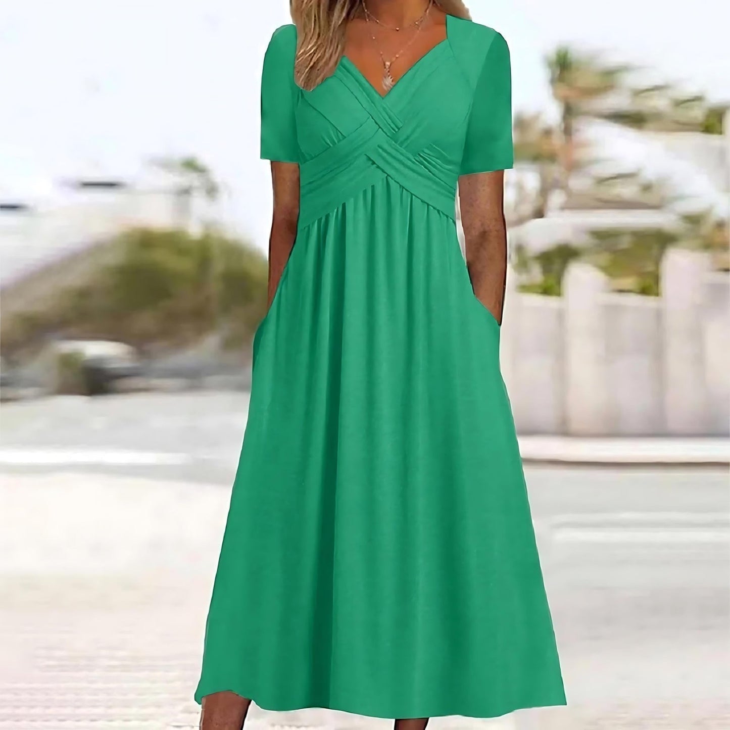 Robe Midi Élégante pour Femmes