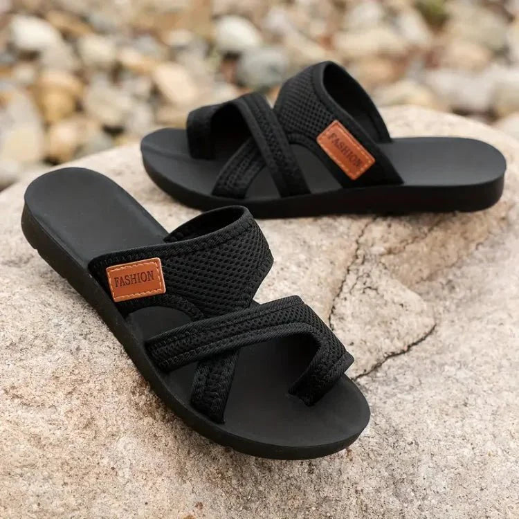 Sandales Confortables à Tête Ronde pour Femmes