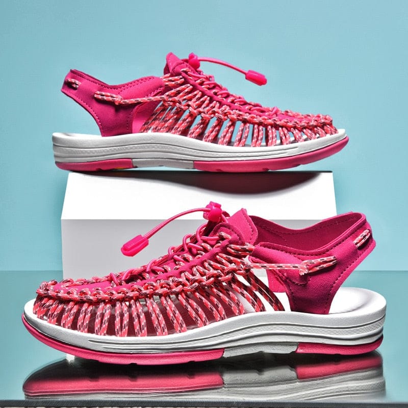 Sandales Confortables en PU pour Femmes