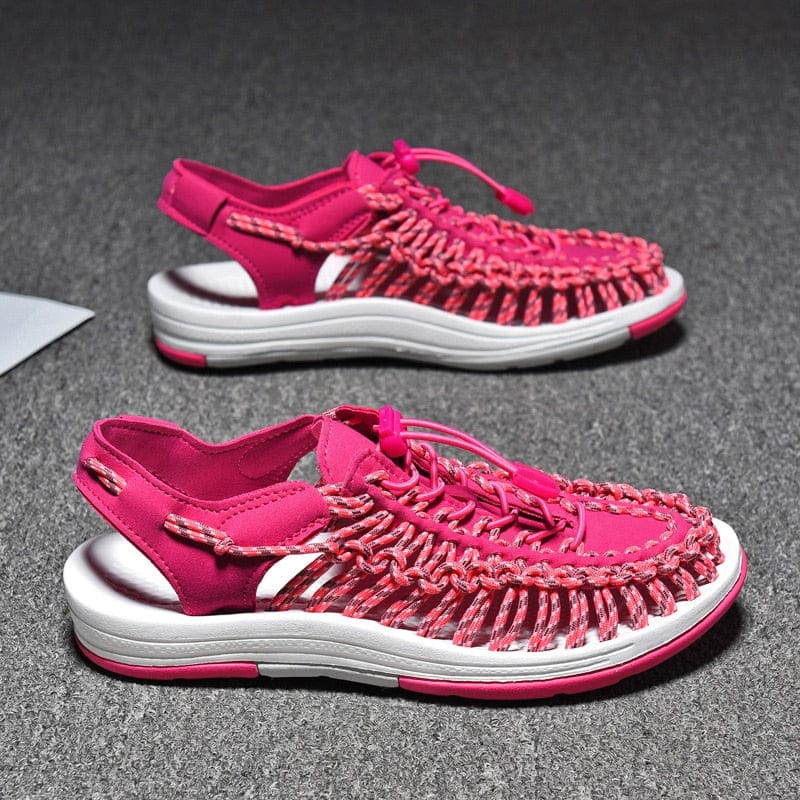 Sandales Confortables en PU pour Femmes