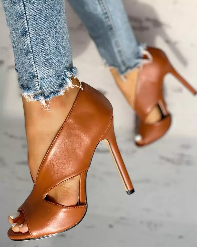 Sandales Femme à Talons Élégantes et Confortables