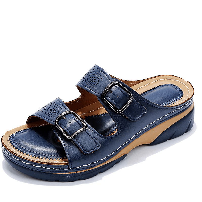 Sandales Ergonomiques en Cuir pour Femmes