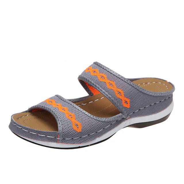 Sandales Ergonomiques en PU pour Femmes