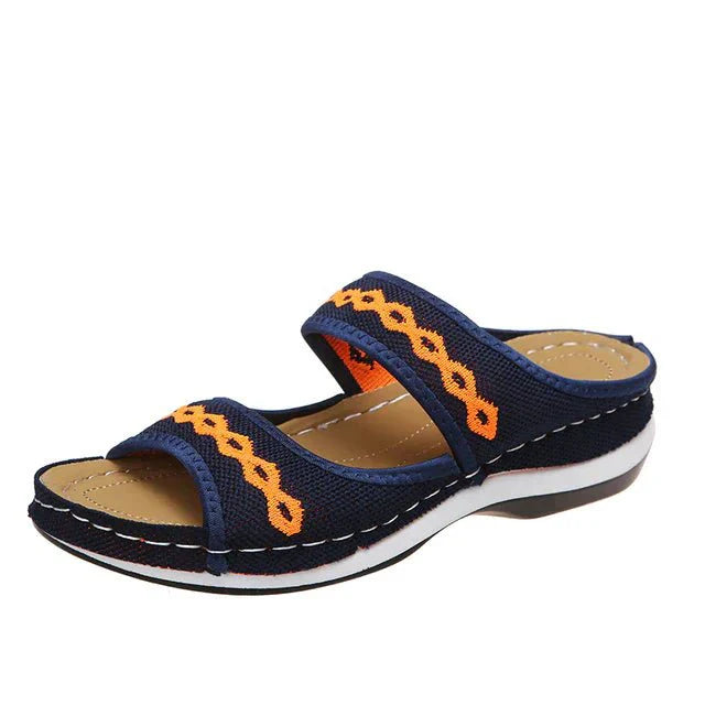 Sandales Ergonomiques en PU pour Femmes