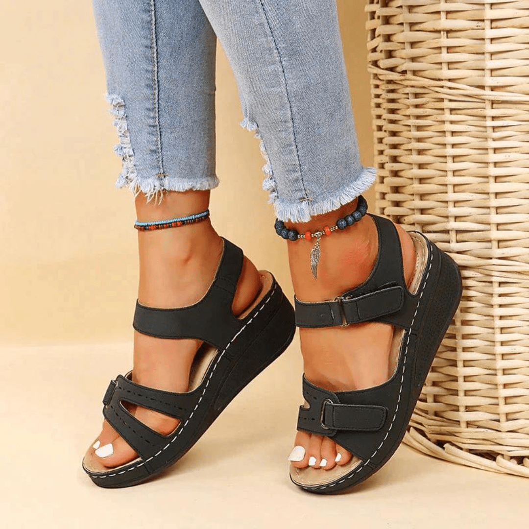 Sandales Ergonomiques pour Femmes en cuir