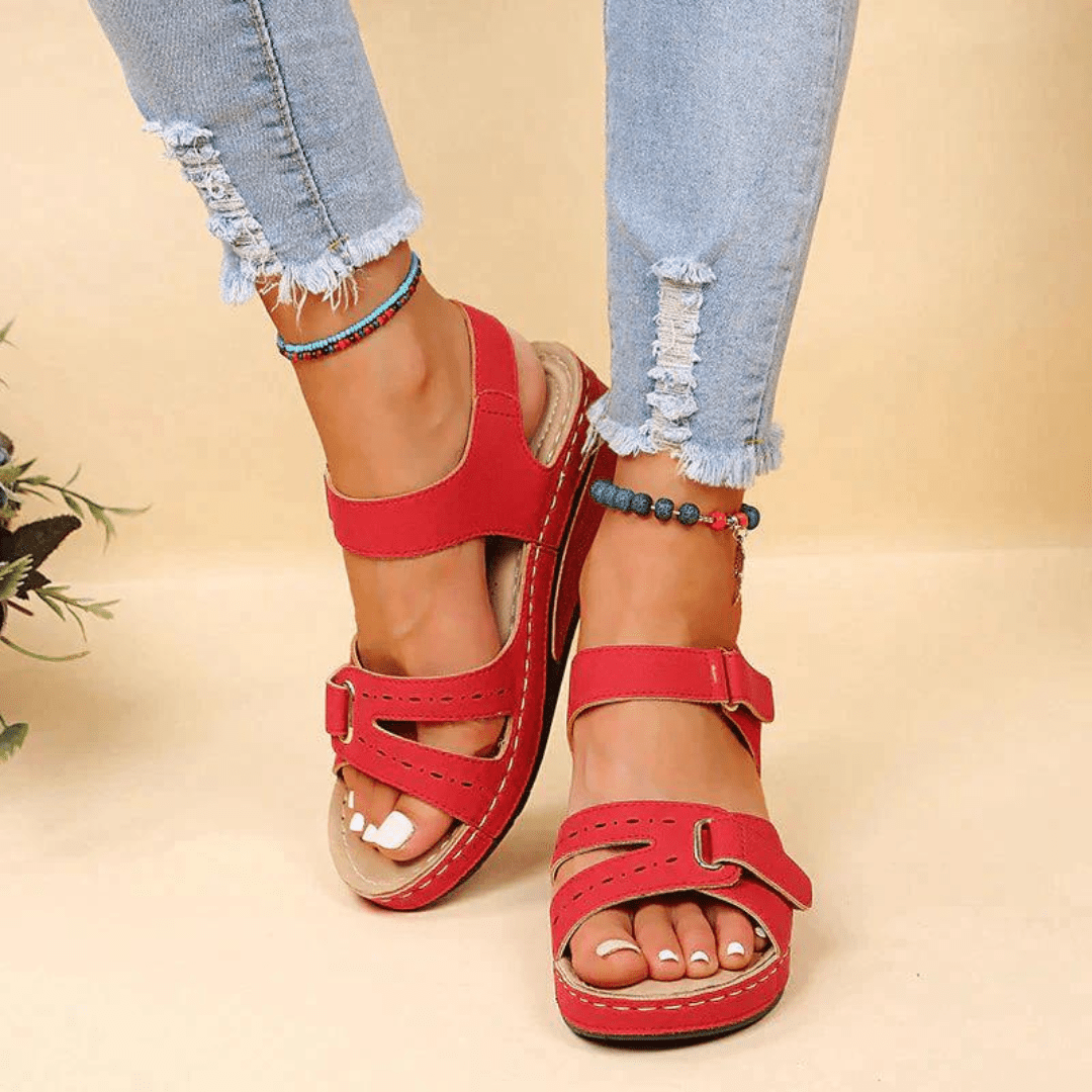 Sandales Ergonomiques pour Femmes en cuir