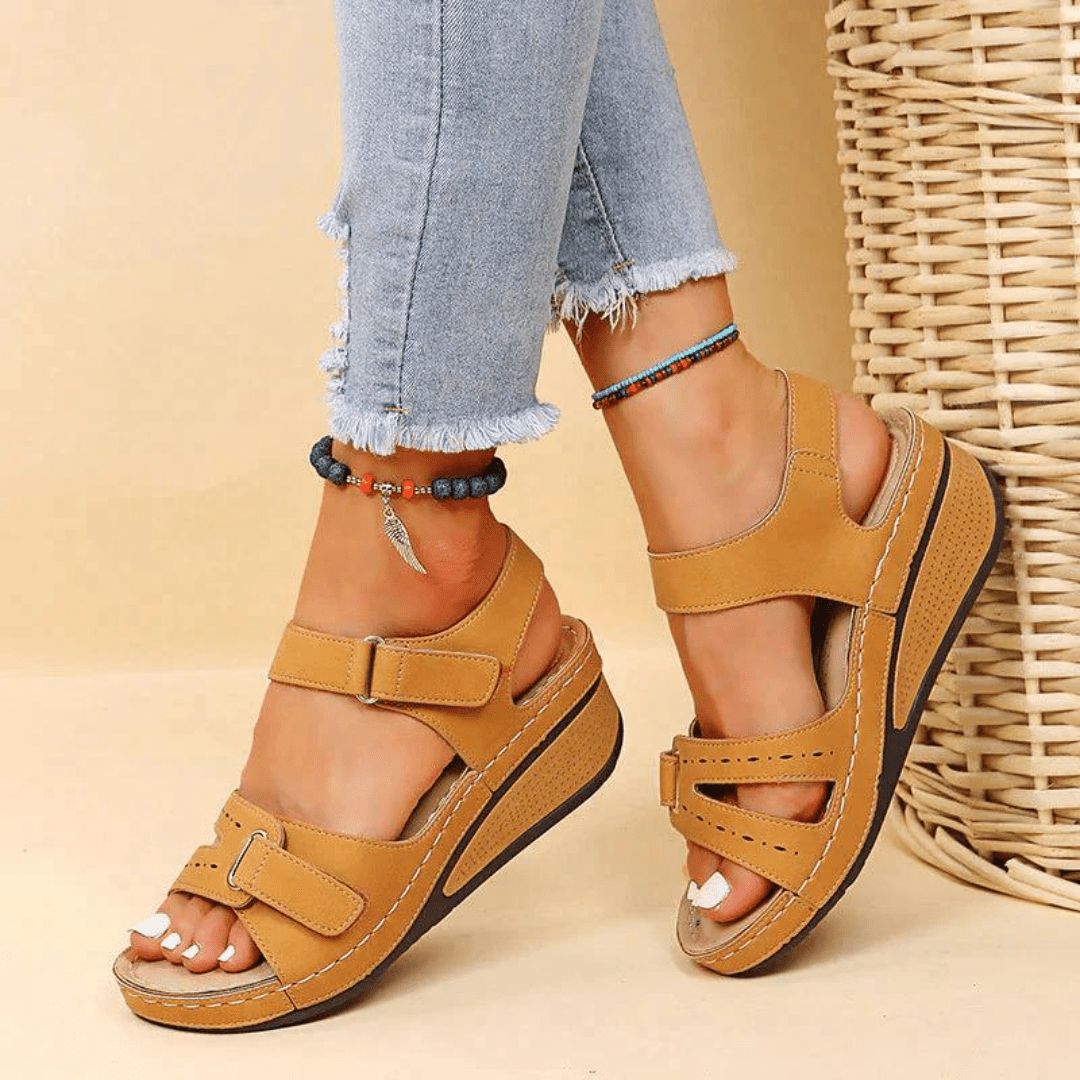 Sandales Ergonomiques pour Femmes en cuir