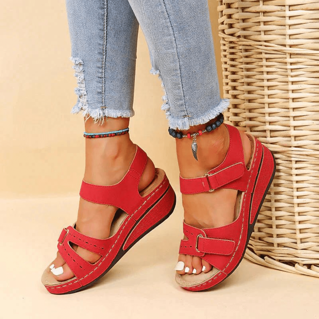 Sandales Ergonomiques pour Femmes en cuir