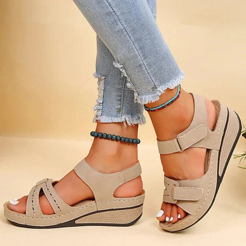 Sandales Femme Confort Plate-Forme