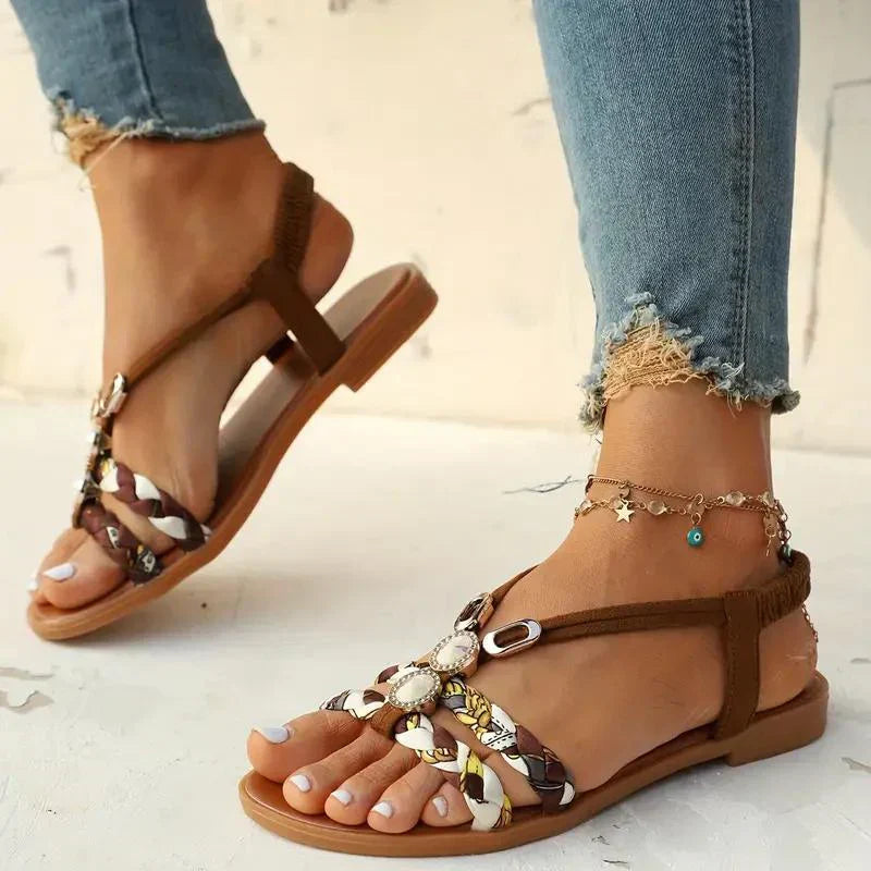 Sandales Femme Élégantes Été