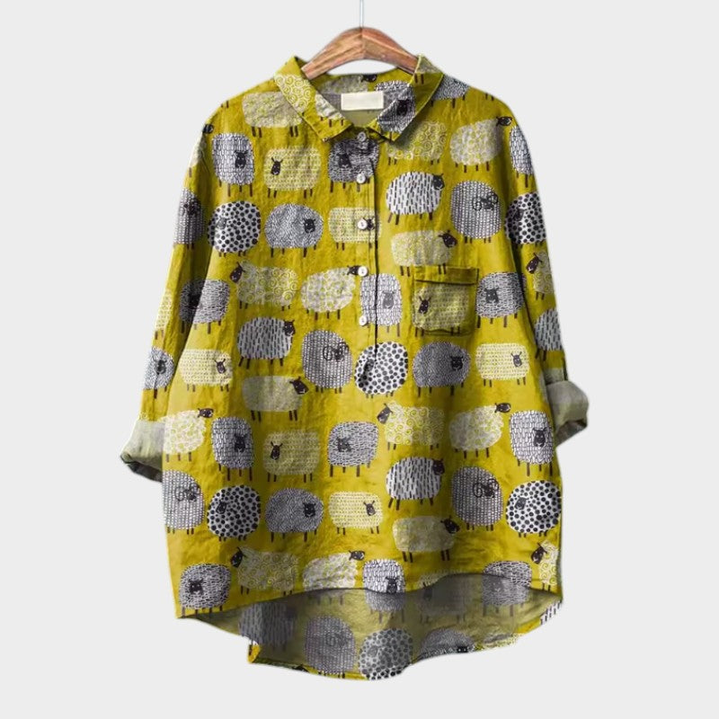 Gunnel - chemise de loisirs avec imprimé d'oiseau