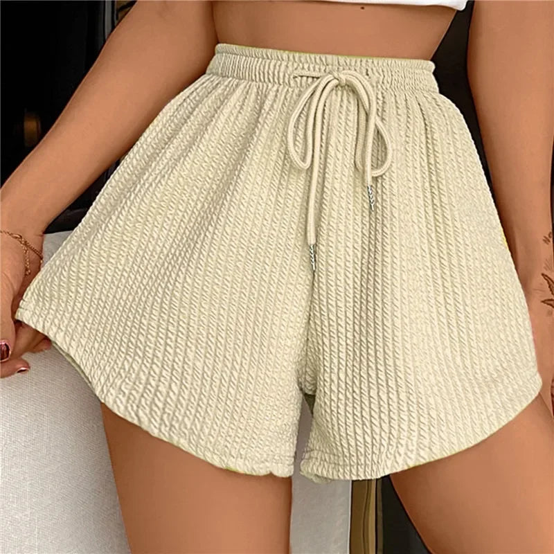 Shorts Femme Élastiques Été