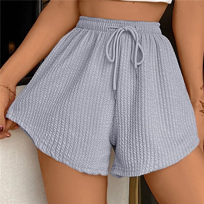 Shorts Femme Élastiques Été
