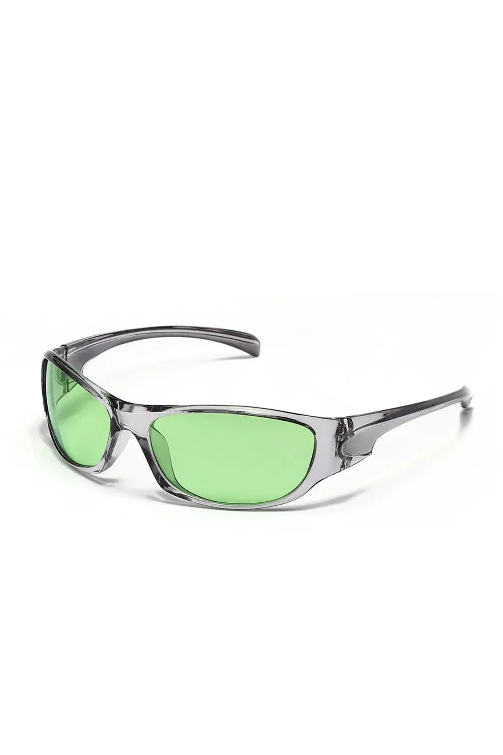 Petites lunettes de soleil ovales œil de chat