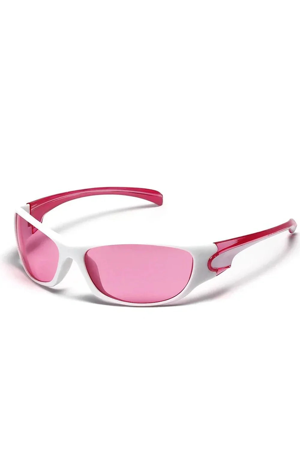 Petites lunettes de soleil ovales œil de chat