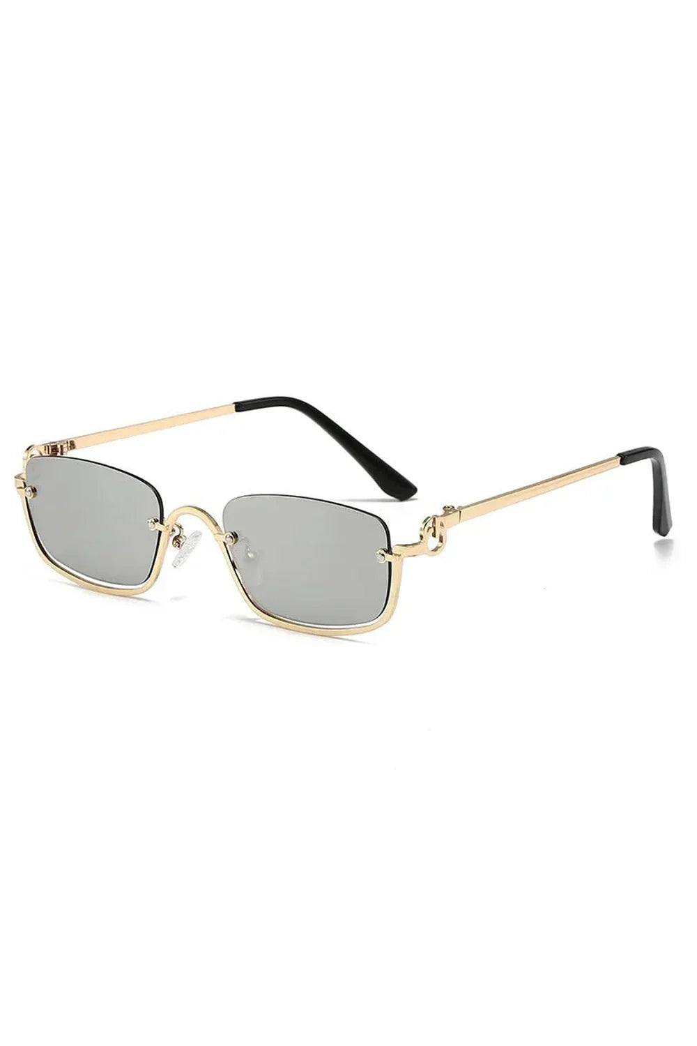 Petites lunettes de soleil carrées
