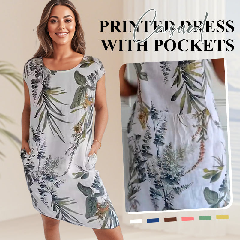 Robe Imprimée Femme | Robe Longue Printemps Femme | Lucia
