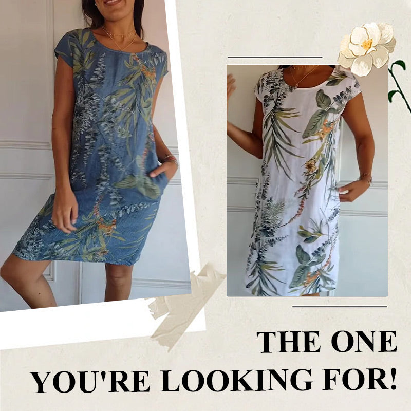 Robe Imprimée Femme | Robe Longue Printemps Femme | Lucia