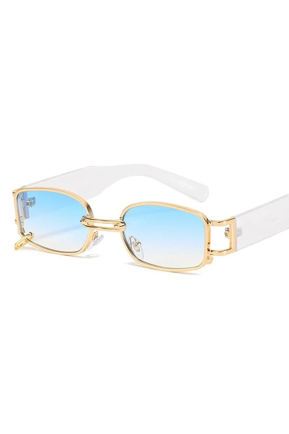Petites lunettes de soleil carrées