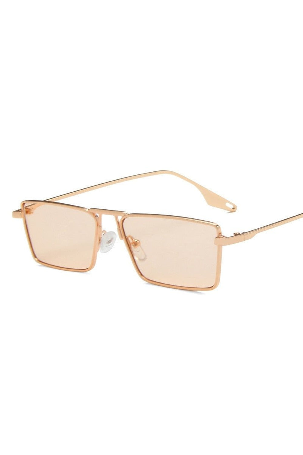 Lunettes de soleil carrées à petite monture