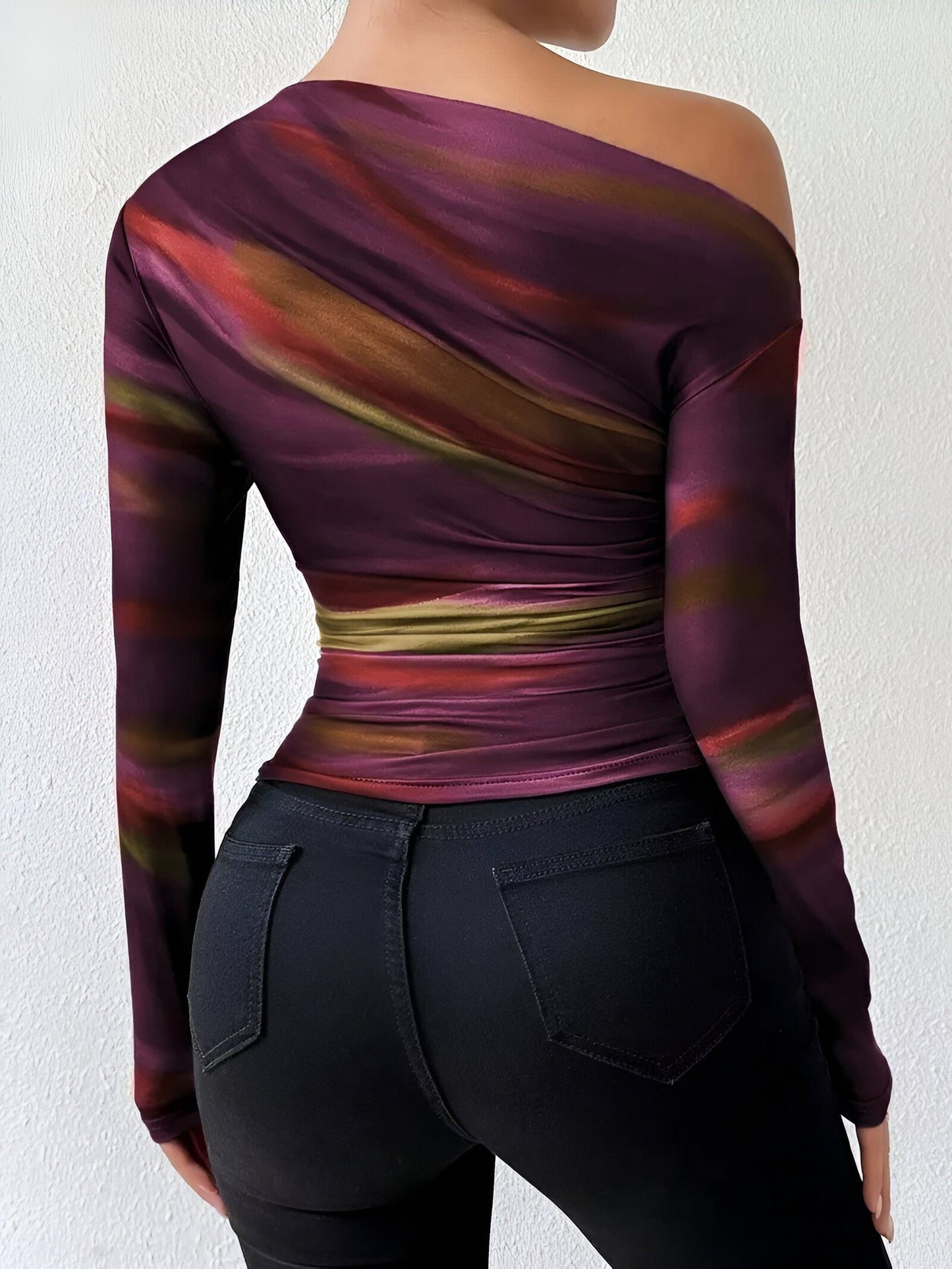Tee Shirt Manche Longue Femme Élégant