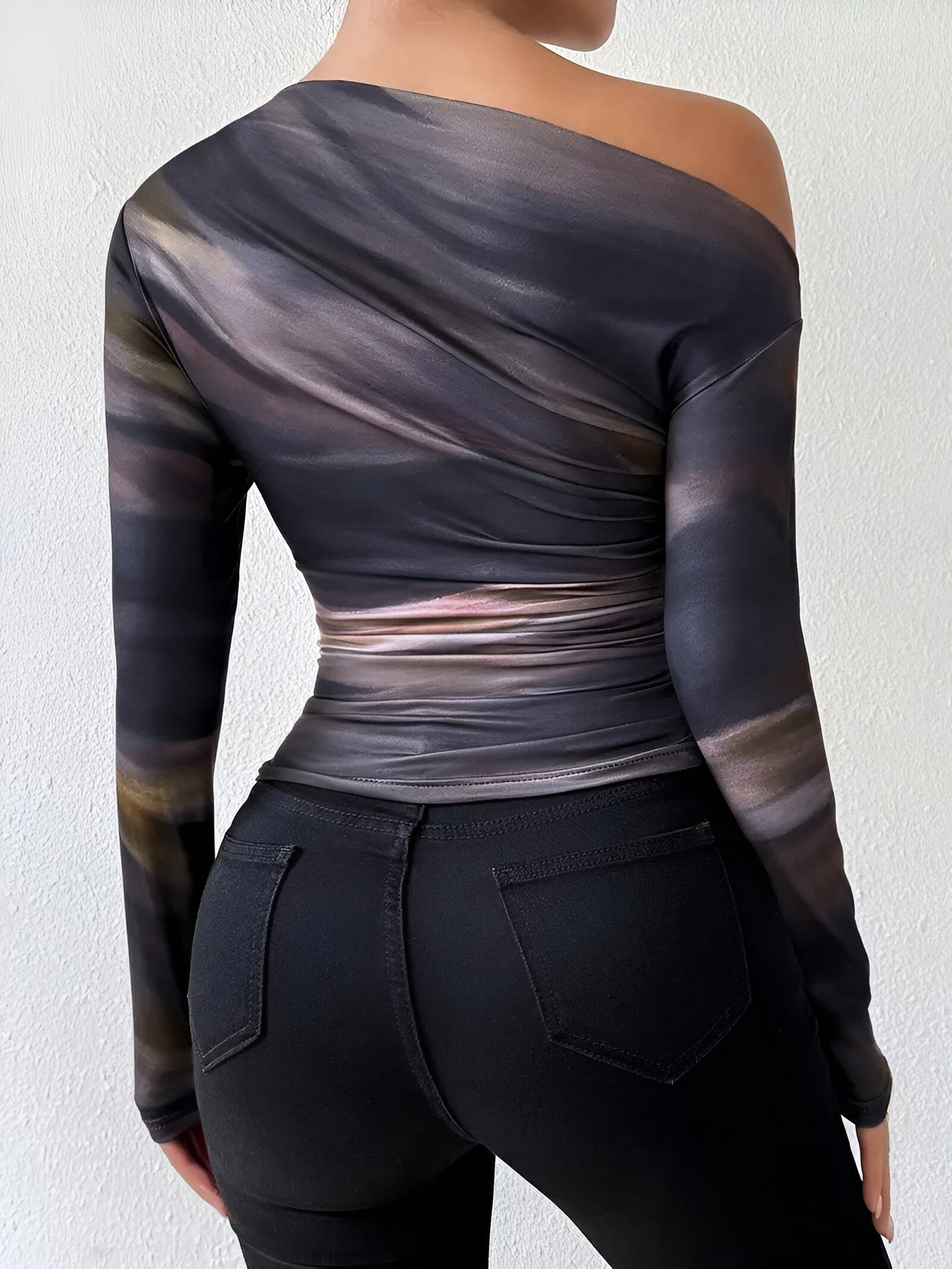 Tee Shirt Manche Longue Femme Élégant