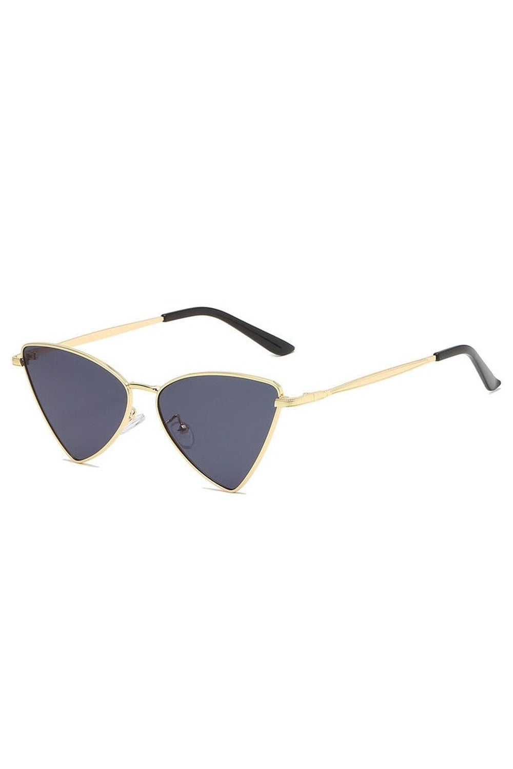 Lunettes de soleil œil de chat triangulaires