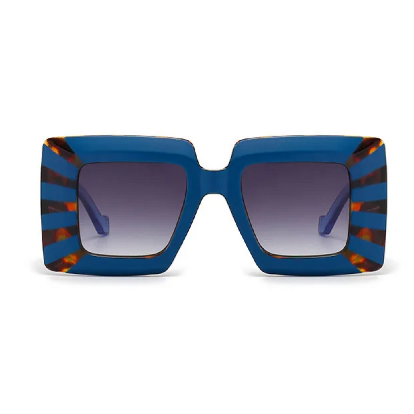 Lunettes de soleil carrées vintage surdimensionnées