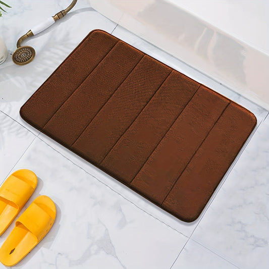 Tapis de bain confortable et antidérapant