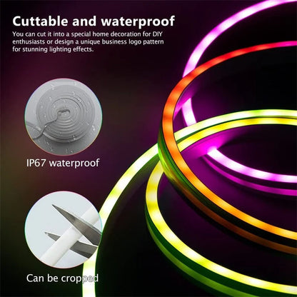 Bandes LED néon – Contrôle intelligent flexible pour une décoration créative
