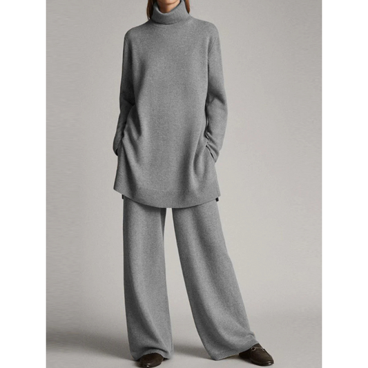 Pull col roulé grande taille pour femmes | Hiver
