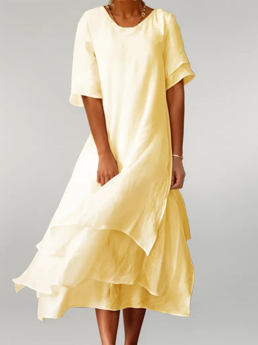Variant image for Robe Longue Femme | Robe Longue Été Idéale | Isilde-13