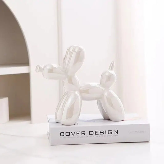 Sculpture de chien en ballon | Décoration de table