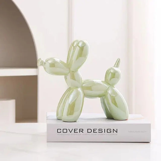 Sculpture de chien en ballon | Décoration de table