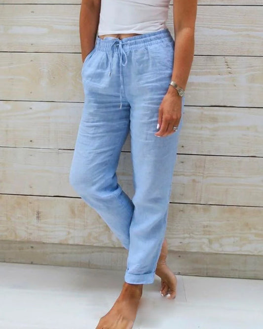 Emma – Pantalon En Lin